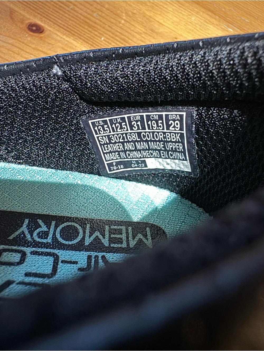 Skechers Black Mary Jane Shoes with Teal Insole